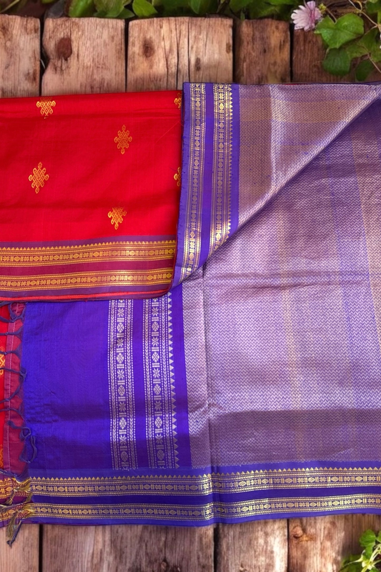 Silk Cotton Saree - AW1497SC