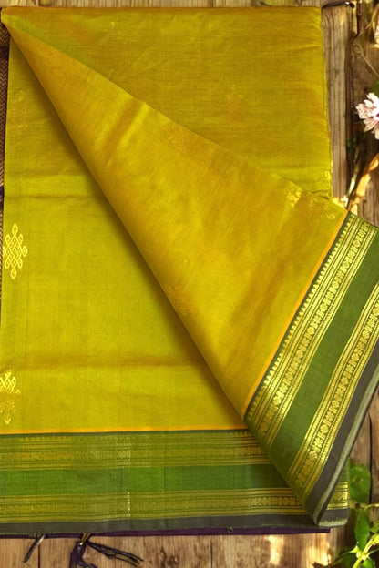 Silk Cotton Saree - AW1499SC