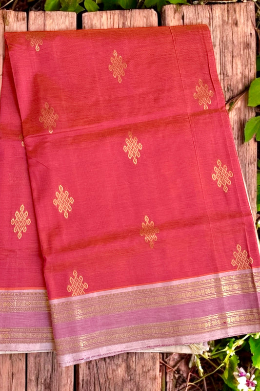 Silk Cotton Saree - AW1501KS