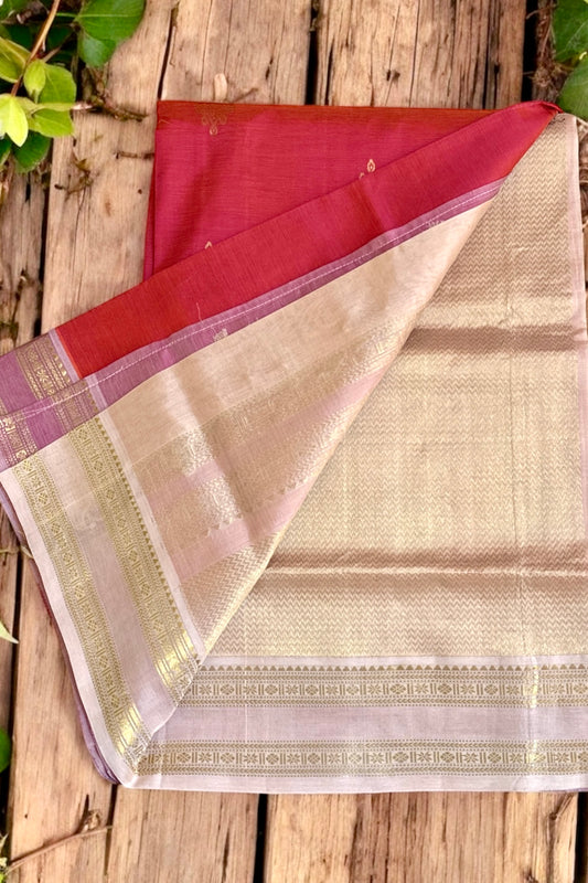 Silk Cotton Saree - AW1501KS