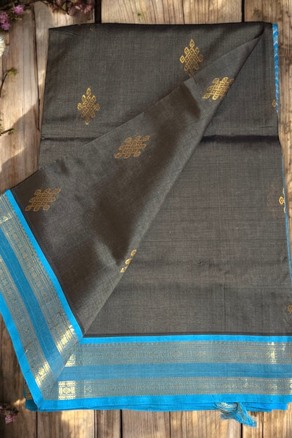 Silk Cotton Saree - AW1453SC