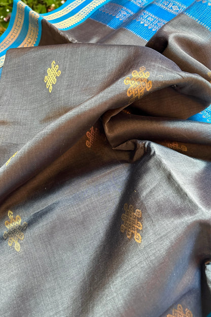 Silk Cotton Saree - AW1453SC