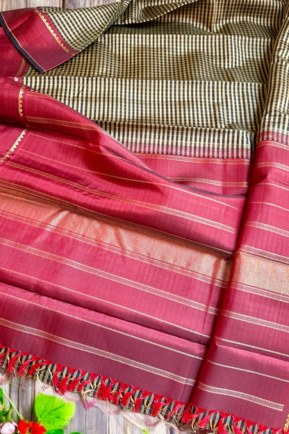 Kanjivaram Silk Saree - AW1604KS