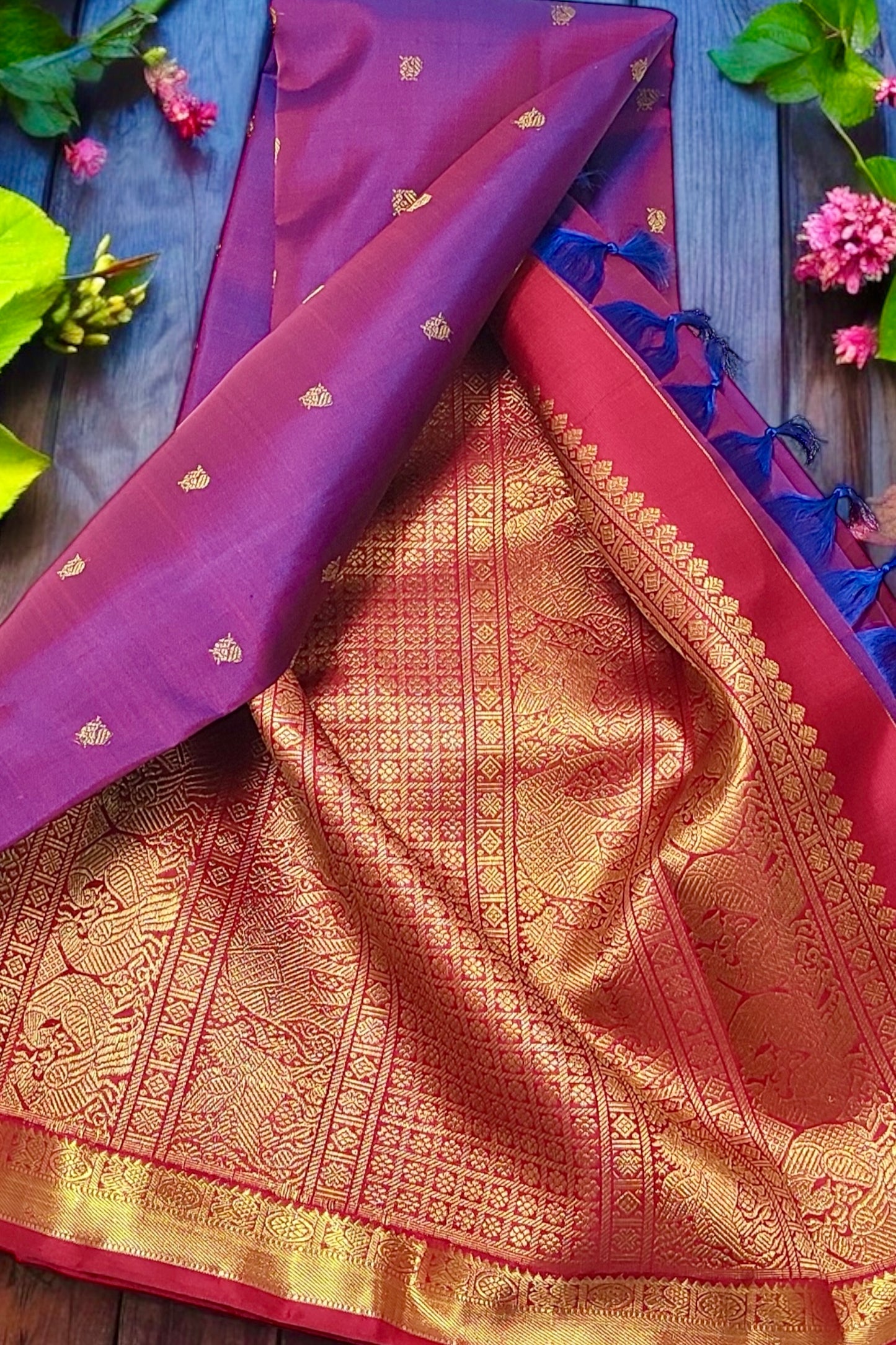 Kanjivaram Silk Saree - AW1644KS