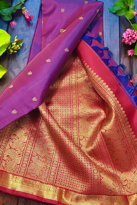 Kanjivaram Silk Saree - AW1644KS