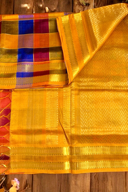 Silk Cotton Saree - AW1350SC