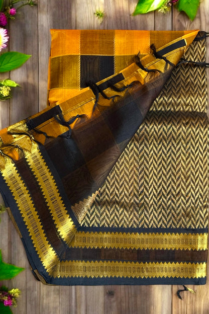 Silk Cotton Saree - AW1351SC