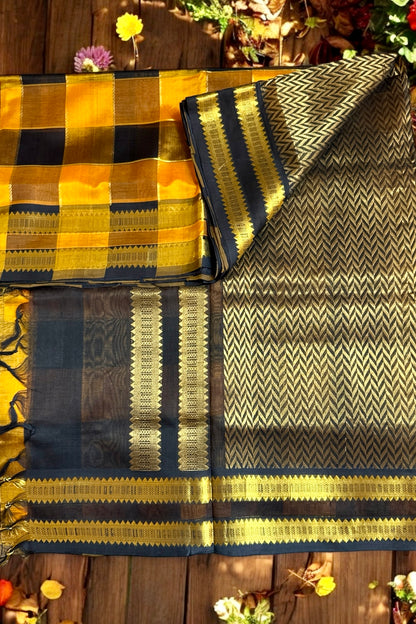 Silk Cotton Saree - AW1351SC