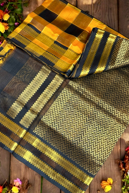 Silk Cotton Saree - AW1351SC