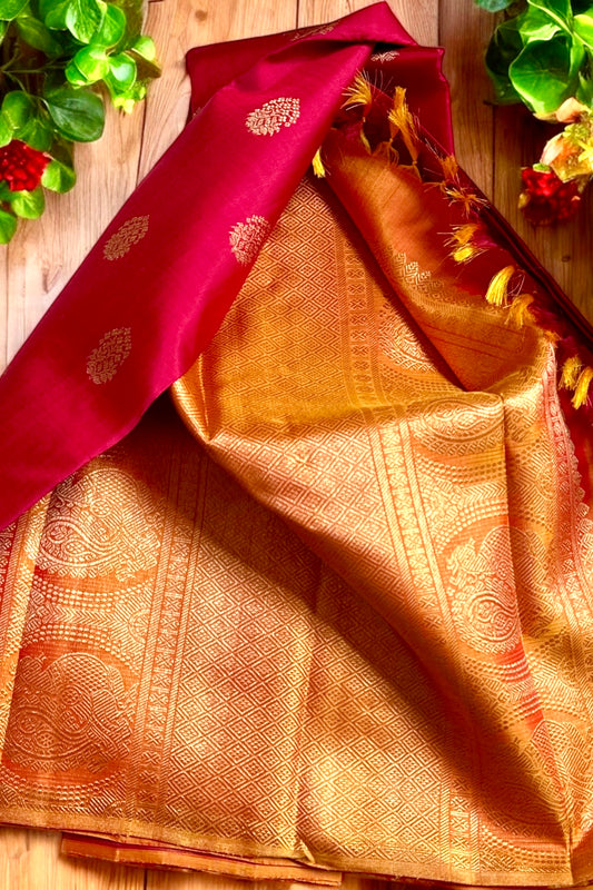 Kanjivaram Silk Saree - AW1610KS