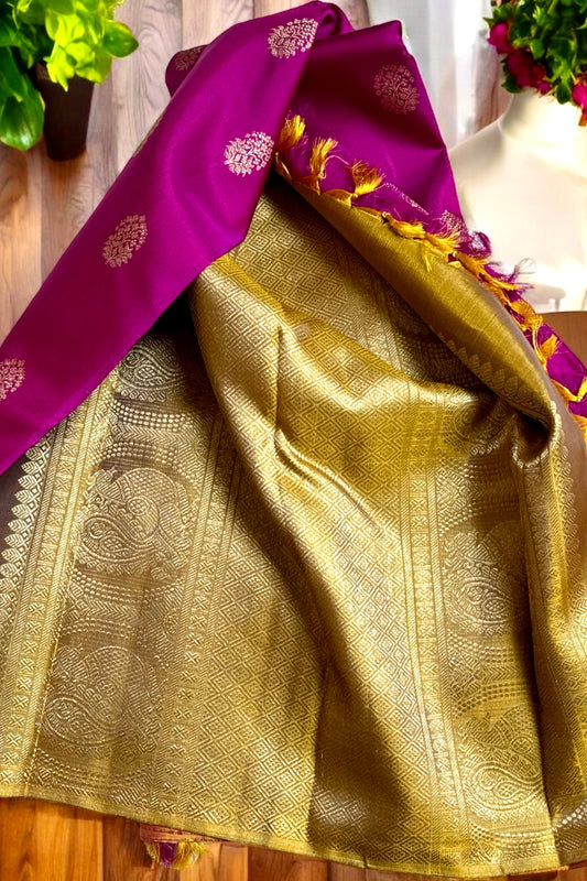 Kanjivaram Silk Saree - AW1609KS