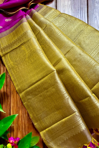 Kanjivaram Silk Saree - AW1609KS