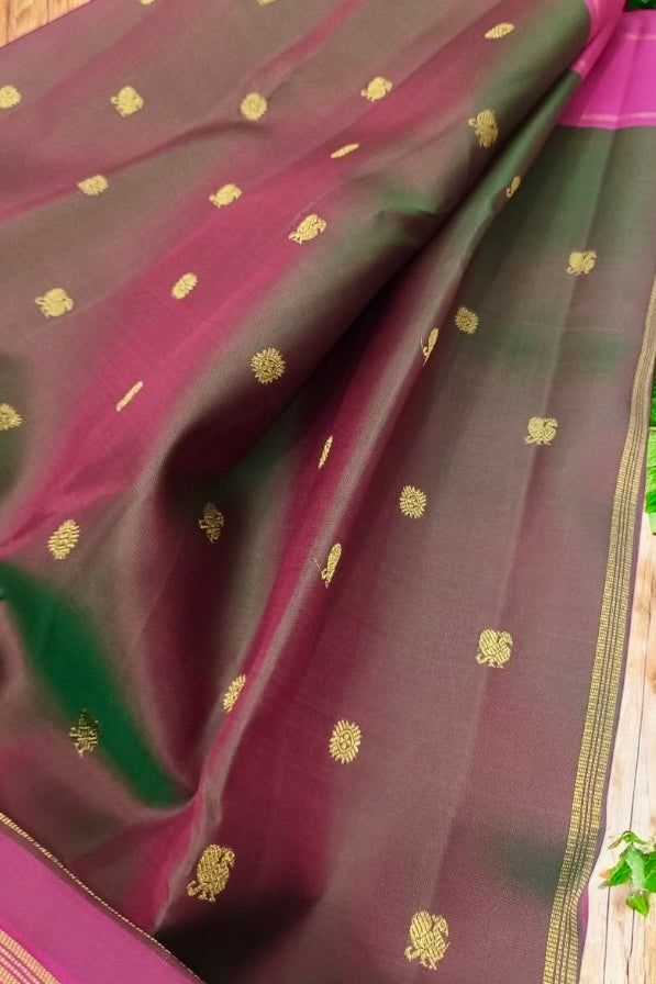 Kanjivaram Silk Saree - AW1652KS