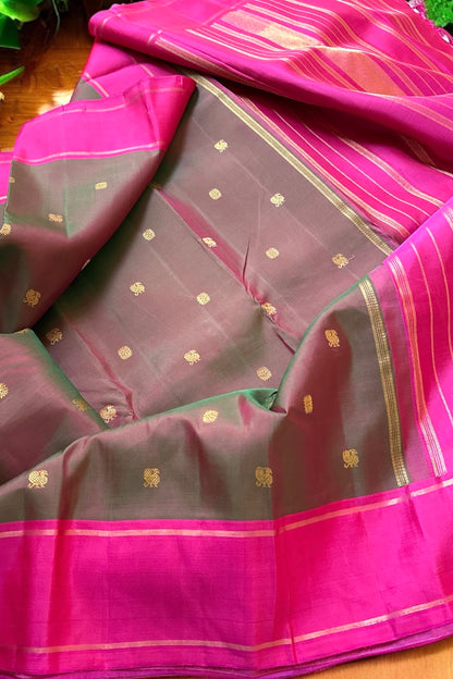 Kanjivaram Silk Saree - AW1652KS
