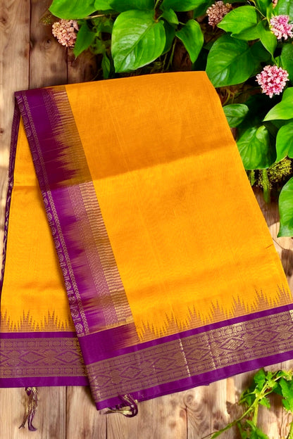 Silk Cotton Saree - AW1509SC