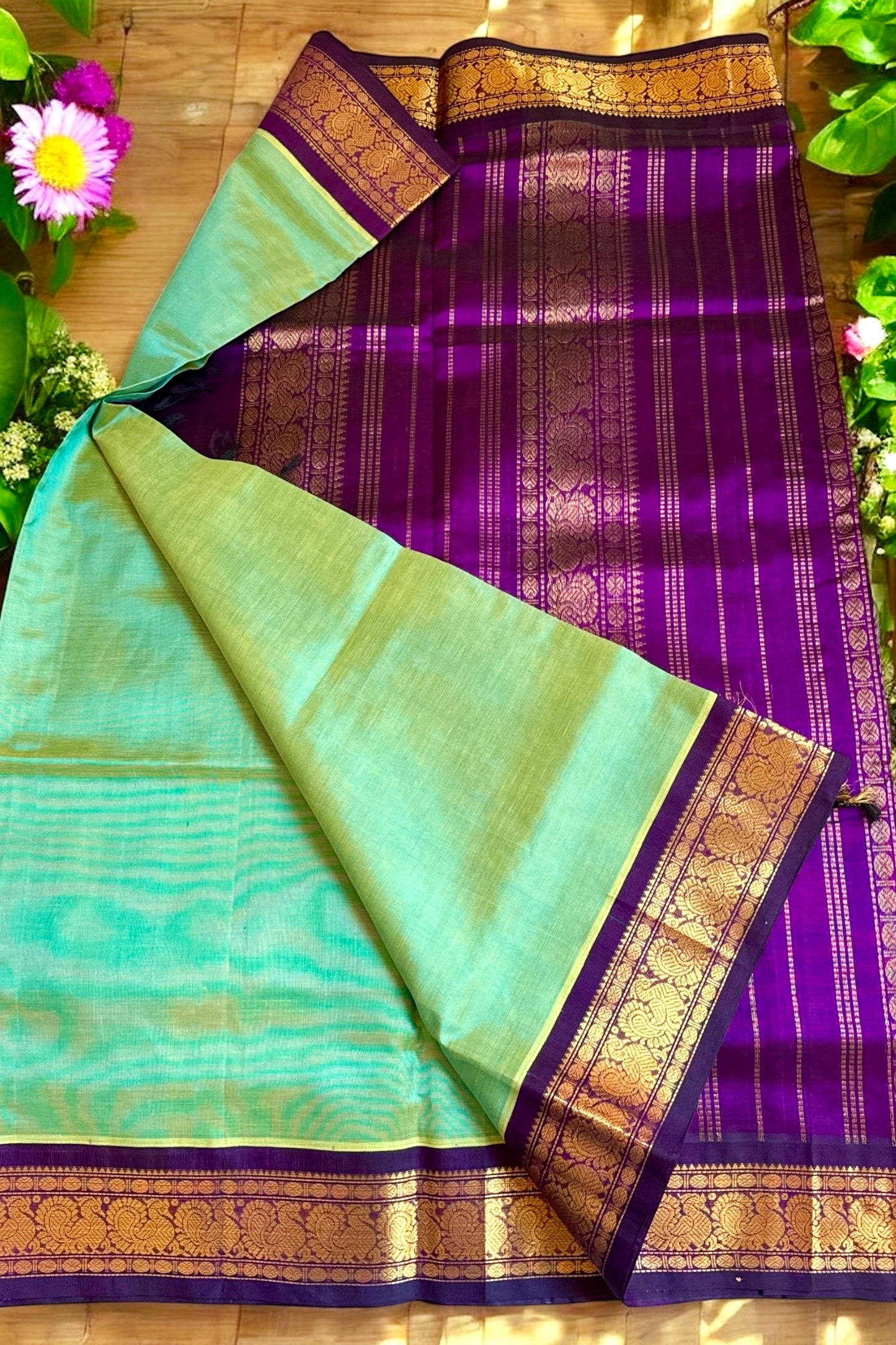 Silk Cotton Saree - AW1512SC