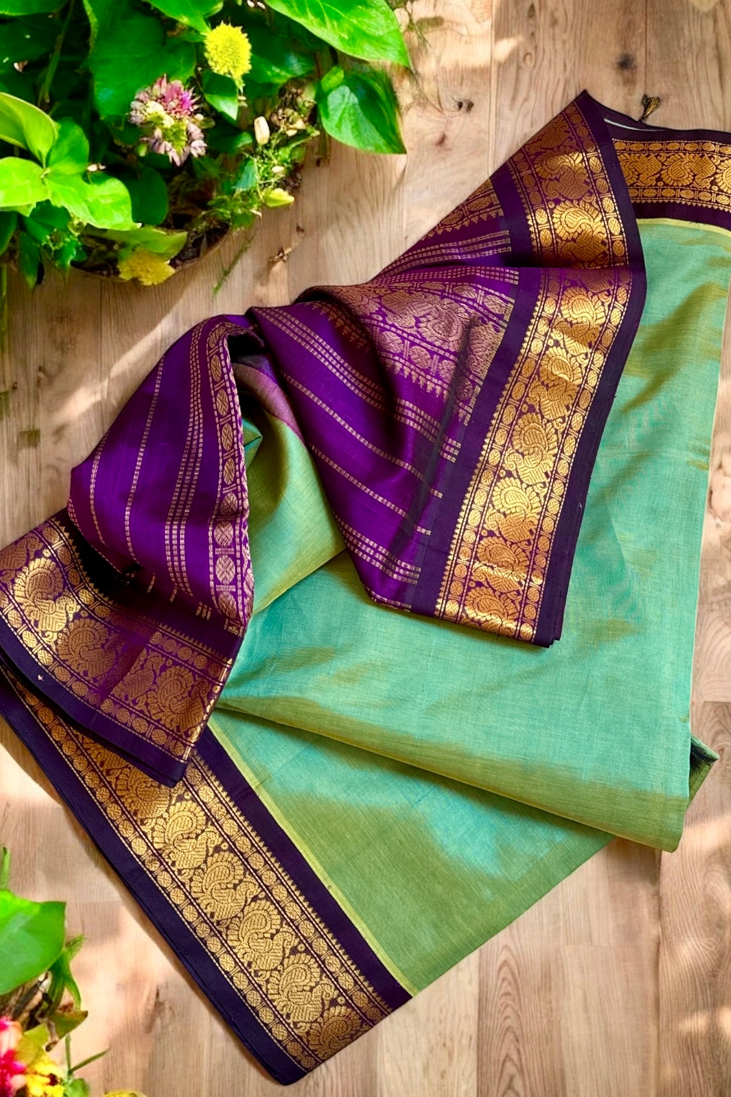 Silk Cotton Saree - AW1512SC