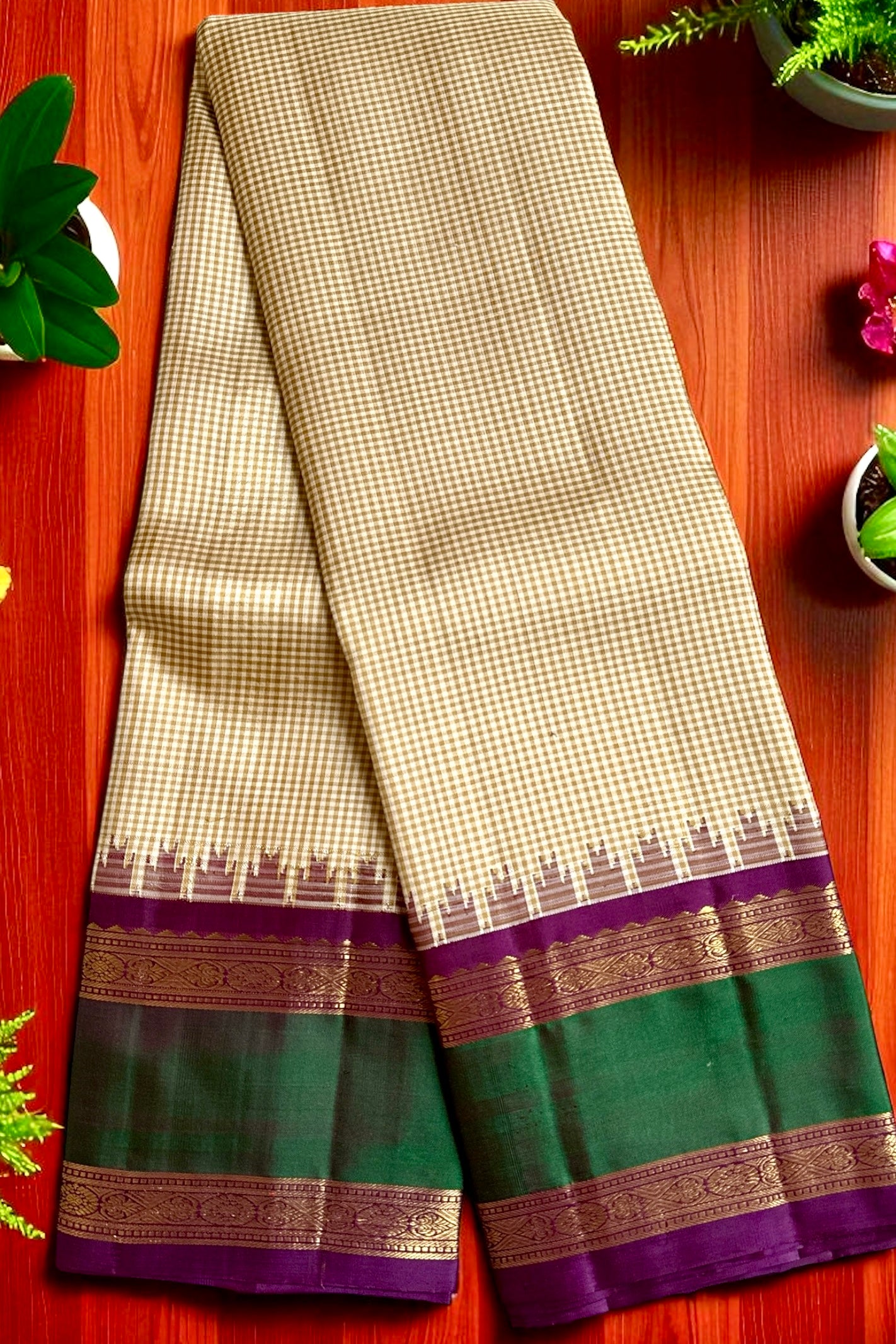 Kanjivaram Silk Saree - AW1726KS