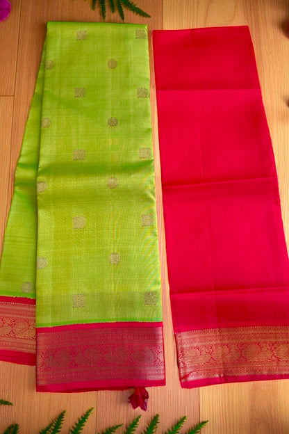 Kanjivaram Silk Saree - AW1201KS