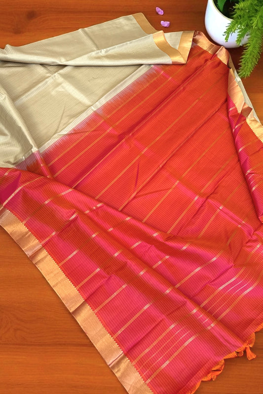 Kanjivaram Silk Saree - AW1239KSCL