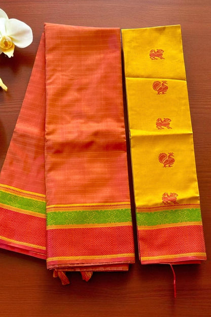 Kanjivaram Silk Saree - AW1091KSCL