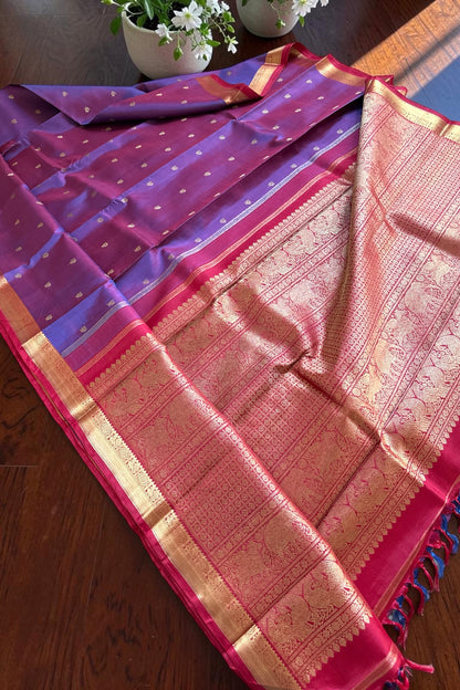 Kanjivaram Silk Saree - AW1644KS
