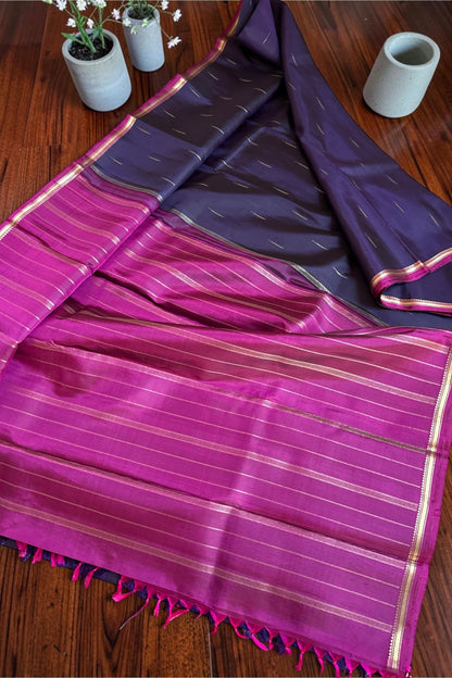 Kanjivaram Silk Saree - AW1601KS