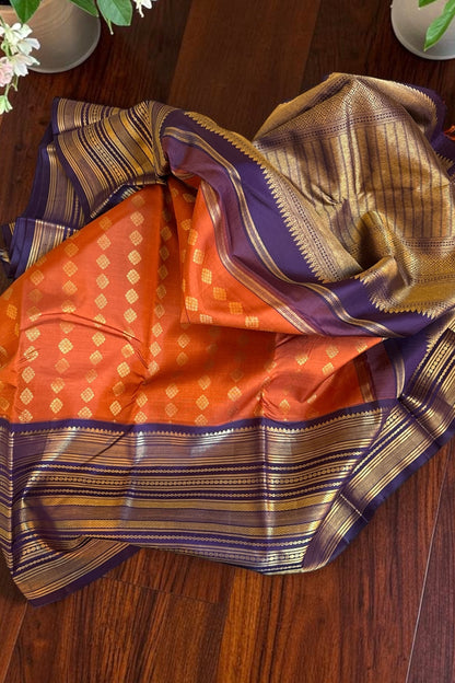 Kanjivaram Silk Saree - AW1678KS