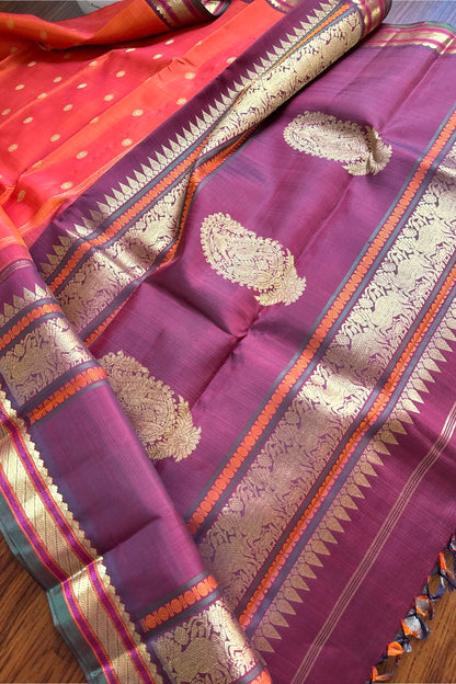 Kanjivaram Silk Saree - AW1861KS