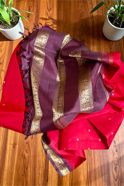 Kanjivaram Silk Saree - AW1702KS