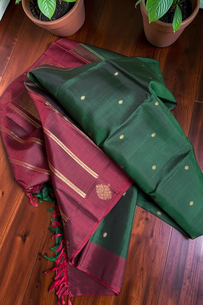 Kanjivaram Silk Saree - AW1551KS