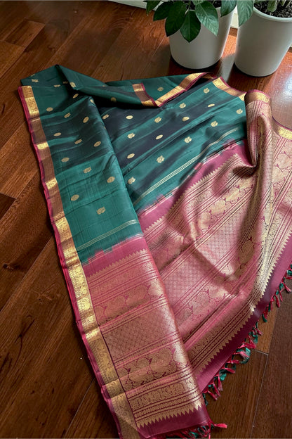 Kanjivaram Silk Saree - AW1852KS