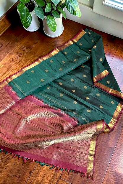 Kanjivaram Silk Saree - AW1852KS