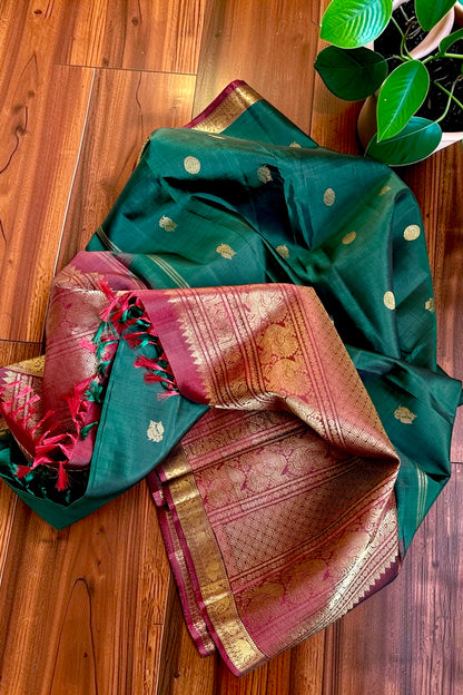 Kanjivaram Silk Saree - AW1852KS