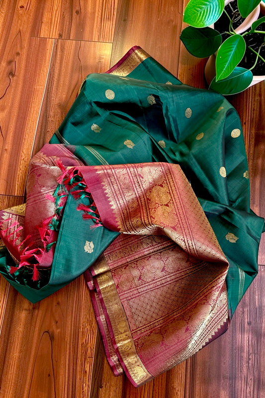 Kanjivaram Silk Saree - AW1852KS