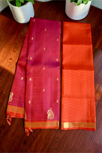 Kanjivaram Silk Saree - AW1806KS