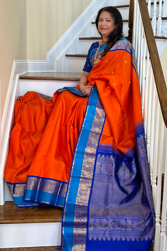 Kanjivaram Silk Saree - AW1224KS
