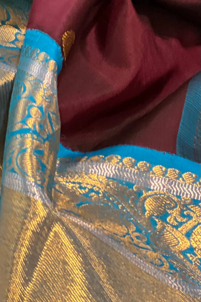 Kanjivaram Silk Saree - AW1223KS