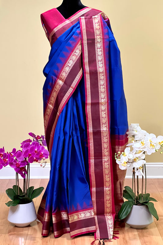 Kanjivaram Silk Saree - AW1149KS
