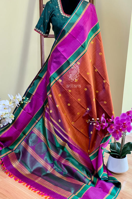 Kanjivaram Silk Saree - AW1088KS