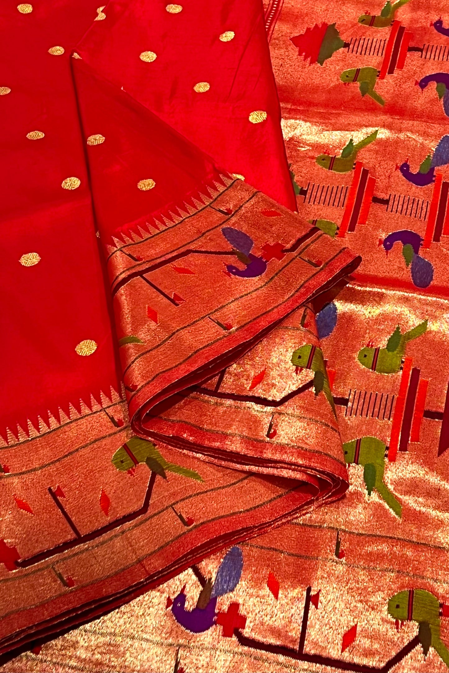 Paithani Silk Saree - AW1048PS