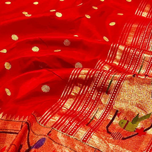 Paithani Silk Saree - AW1048PS