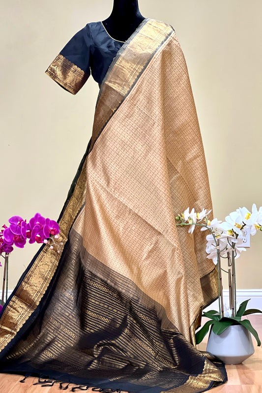 Silk Cotton Saree - AW1275SC