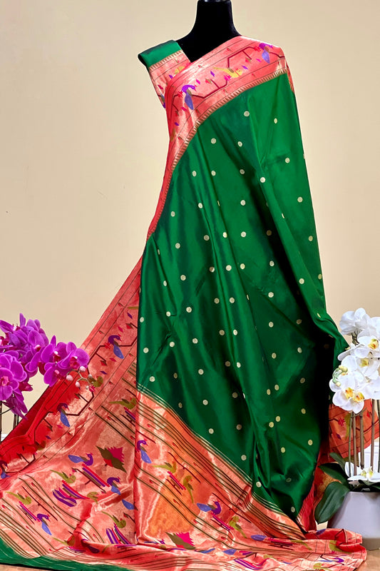 Paithani Silk Saree - AW1049PS