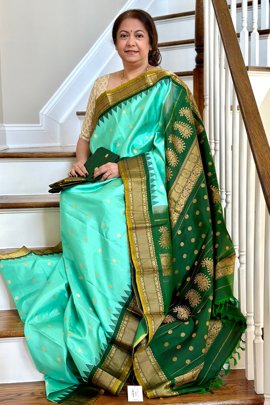 Gadwal Silk Saree - AW1039GS