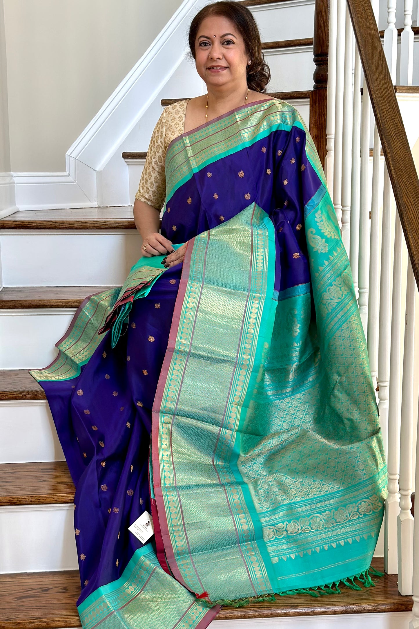 Gadwal Silk Saree - AW1032GS