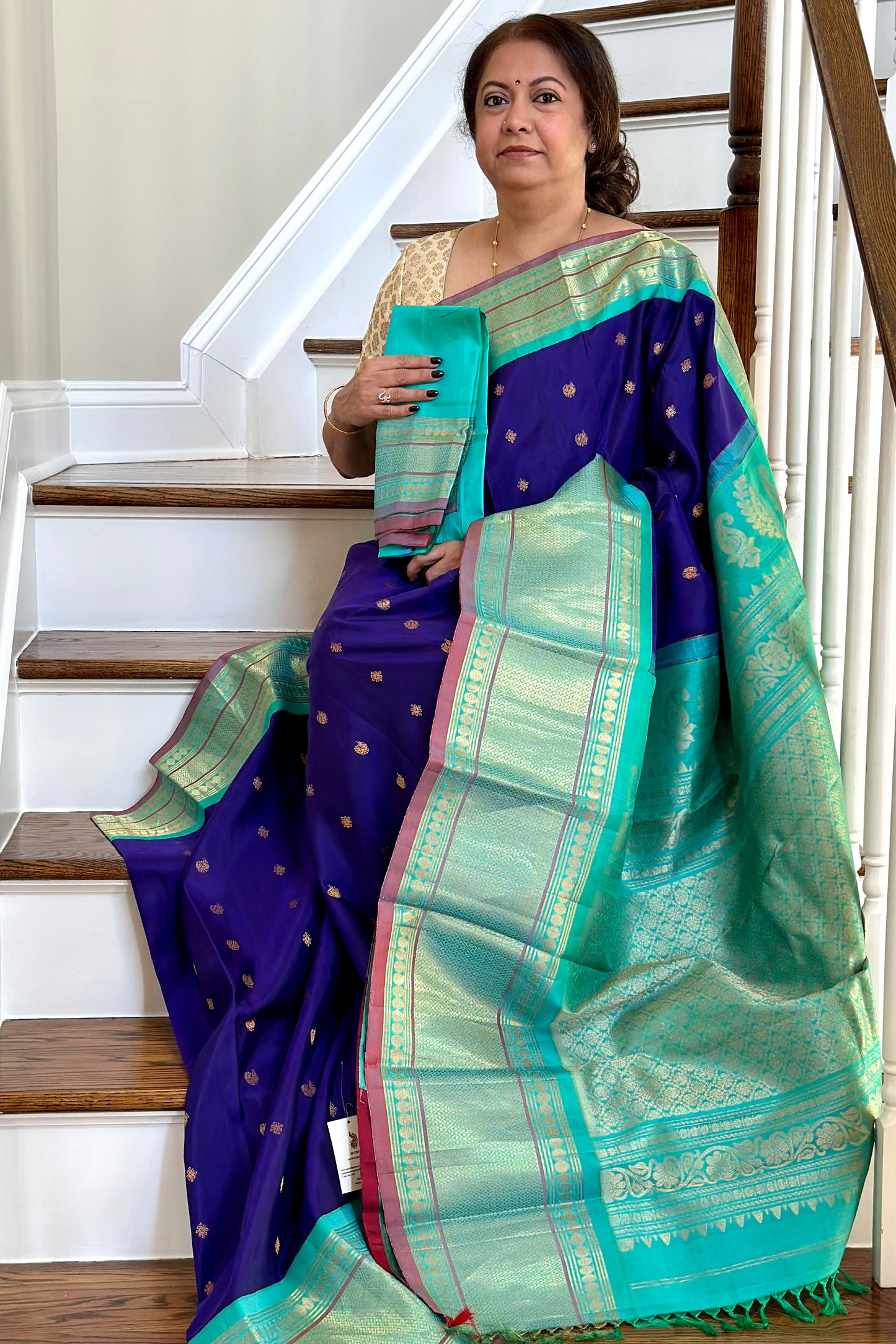 Gadwal Silk Saree - AW1032GS