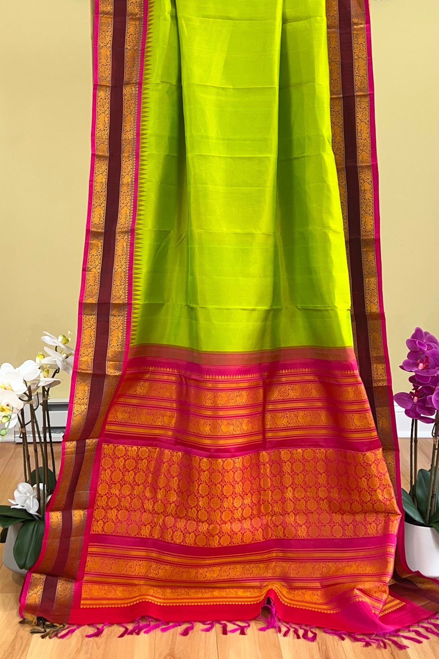 Kanjivaram Silk Saree - AW1287KS