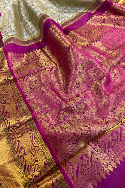 Kanjivaram Silk Saree - AW1258KS