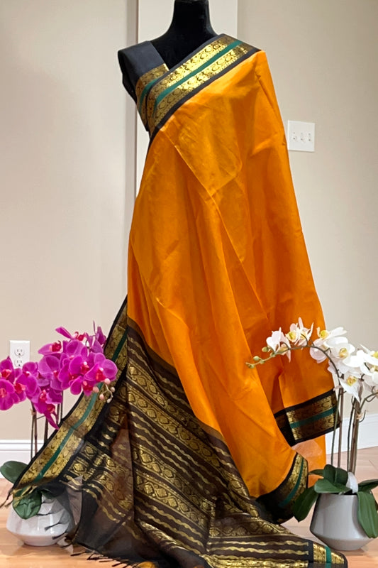 Silk Cotton Saree - AW1336SC